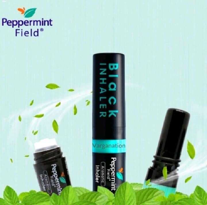 Ống Hít Thông Mũi Bạc Hà 2 Đầu BLACK PEPPERMINT FIELD Thái Lan