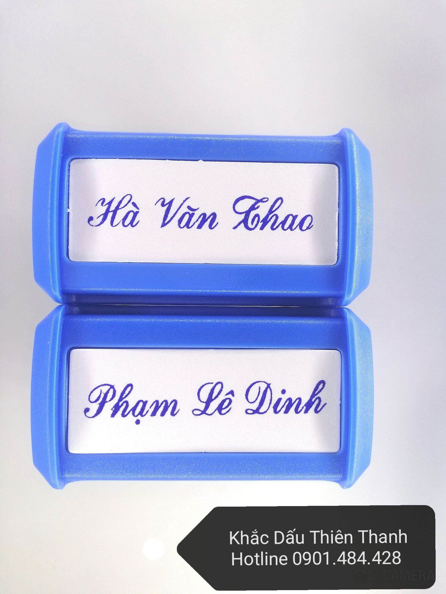 Mộc dấu tên, khắc mộc dấu theo yêu cầu ( Dstamp T214)