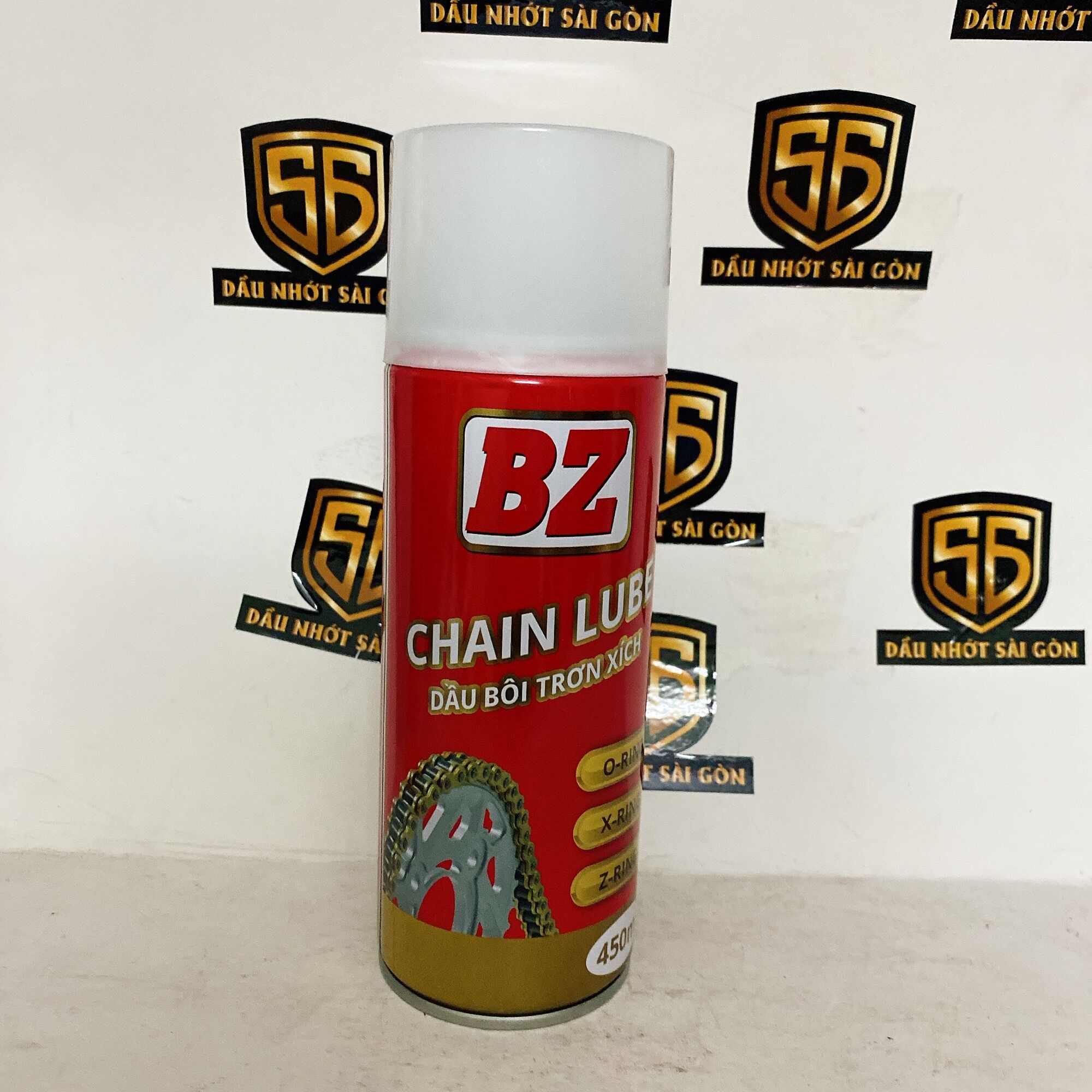 [HCM]Chai Xịt Dưỡng Sên BZ CHAIN LUBE 450ml