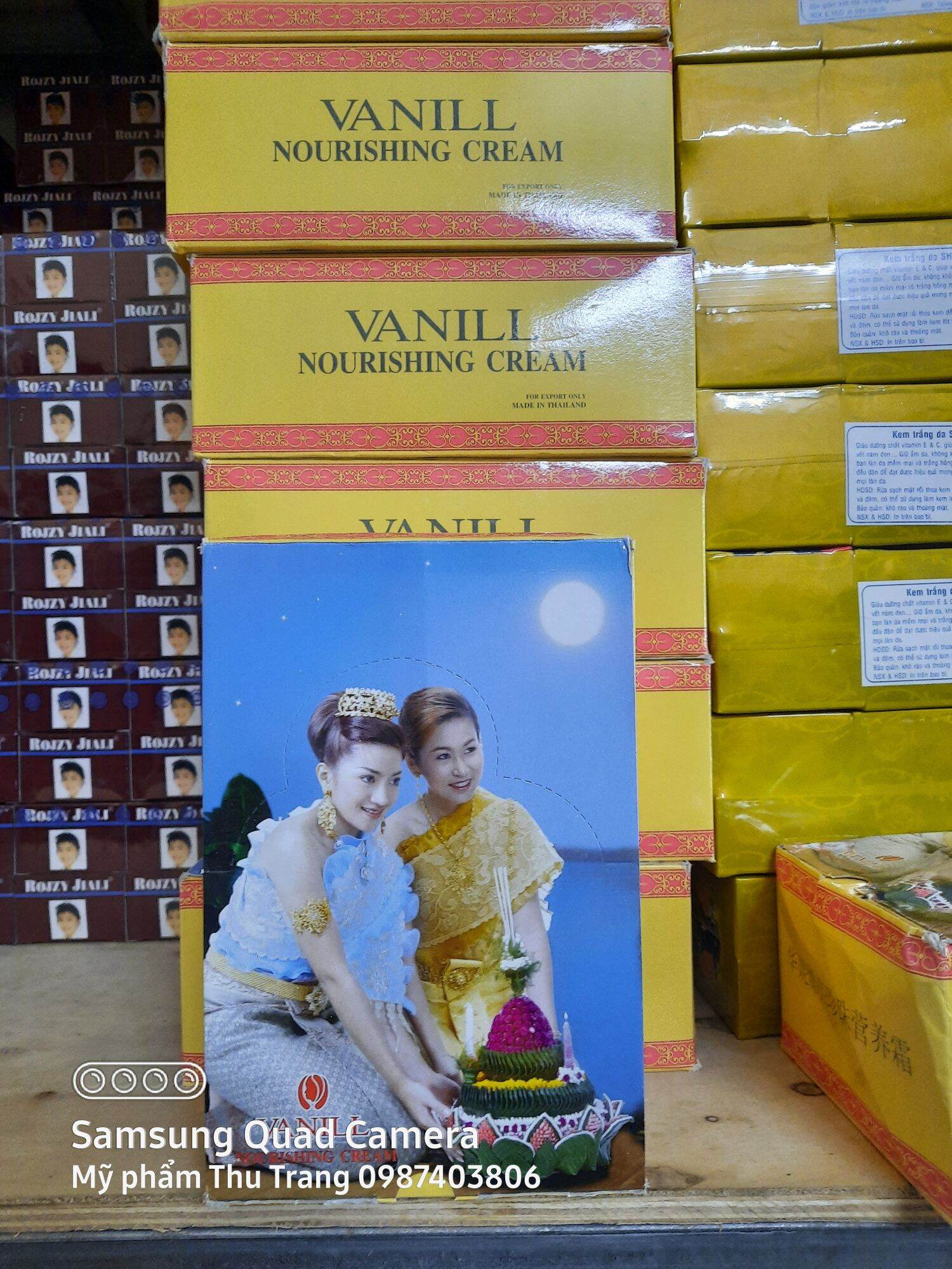 Lố 12h kem trắng da cô Gái nhật Vanill