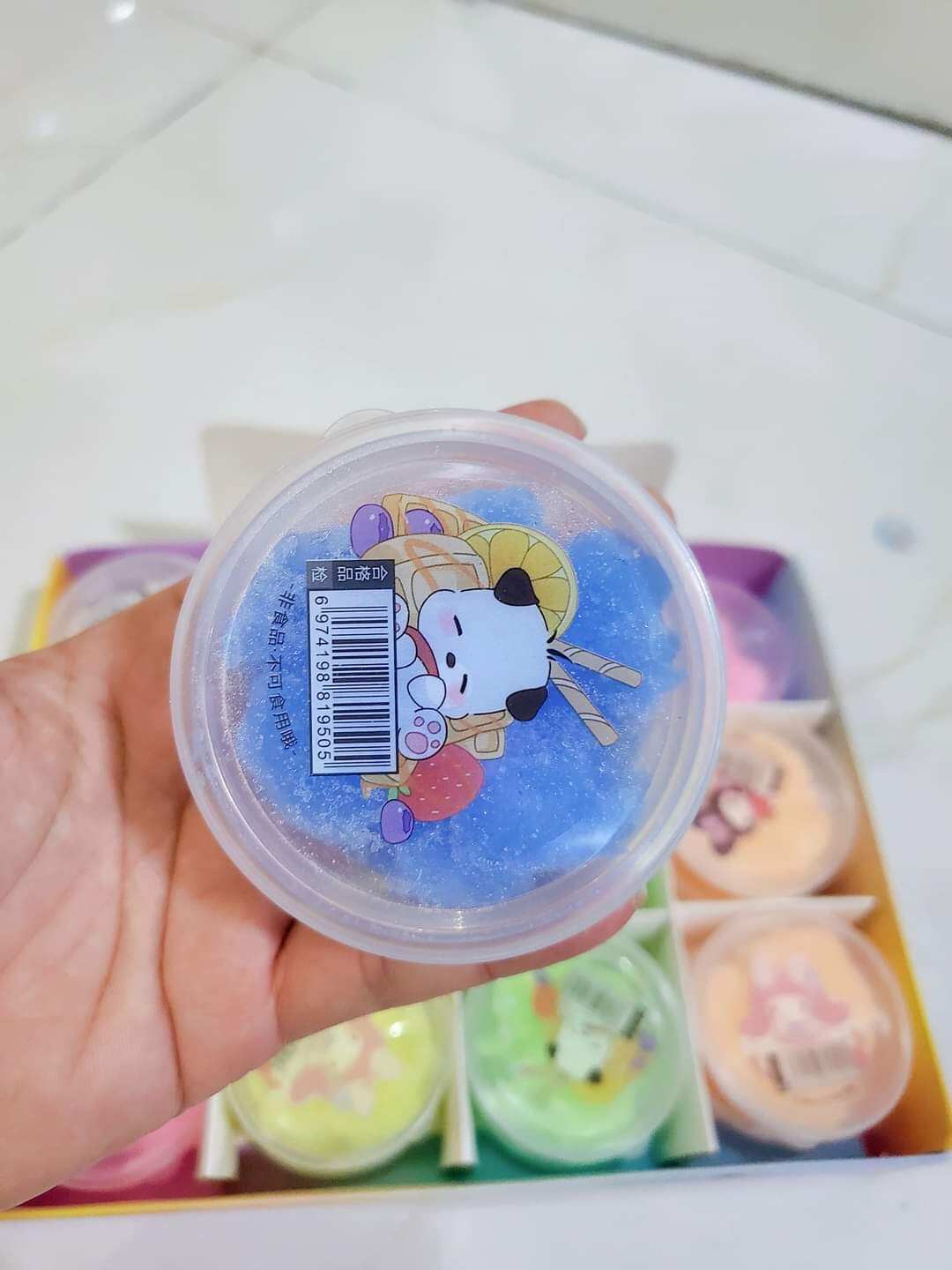 đồ chơi slam đám mây cho bé