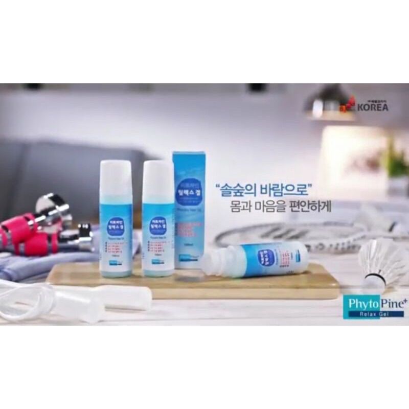 Dầu lăn giảm đau tinh dầu thông đỏ Hàn Quốc (Hộp 1 lọ 100ml)