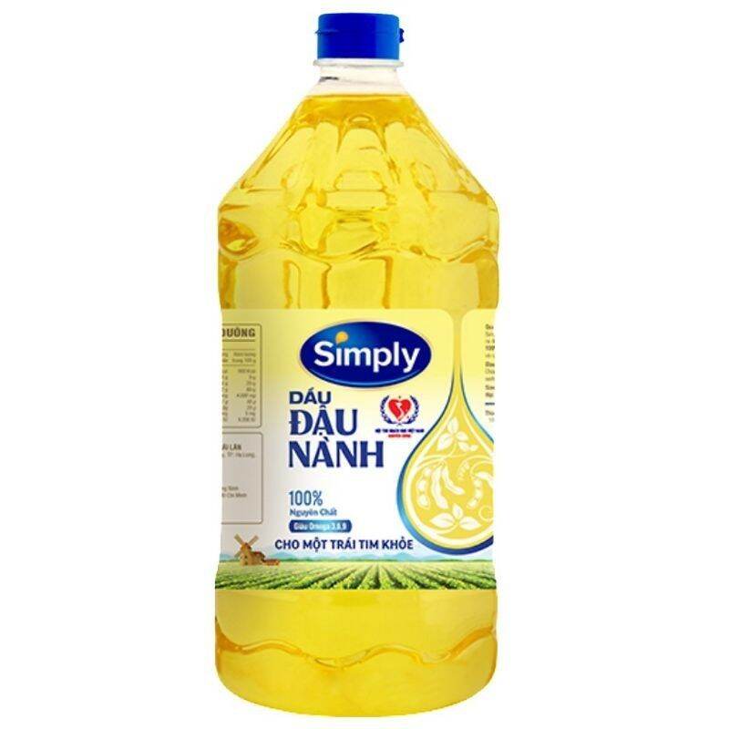 Dầu đậu nành simply​ 2L