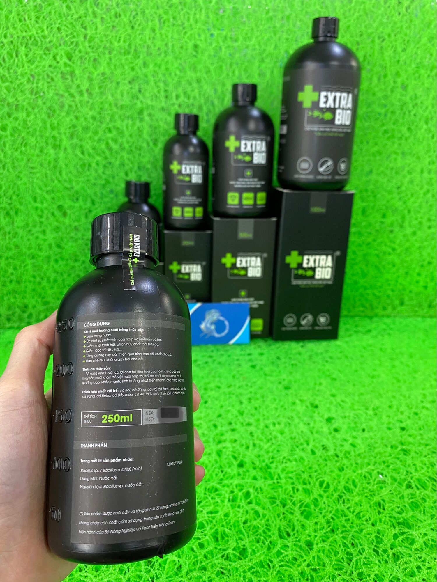 Men Vi Sinh Extra Bio - ExtraBio Chế phẩm Xử Lý Nước Cho Hồ Cá