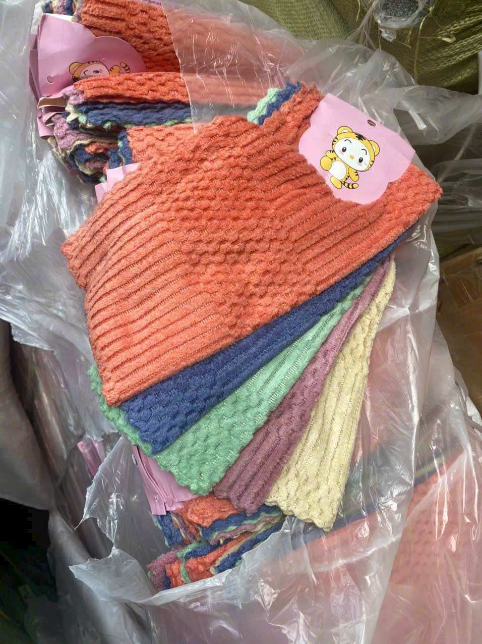SET 5 KHĂN LAU TAY ĐA NĂNG 30x30,cm