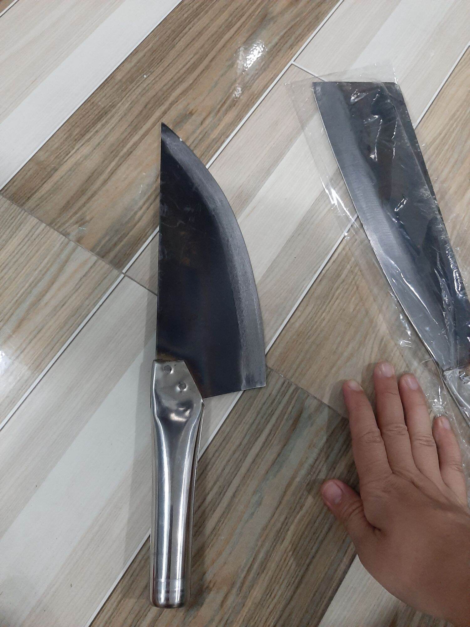 Dao bầu lát thịt heo 35cm dao nặng
