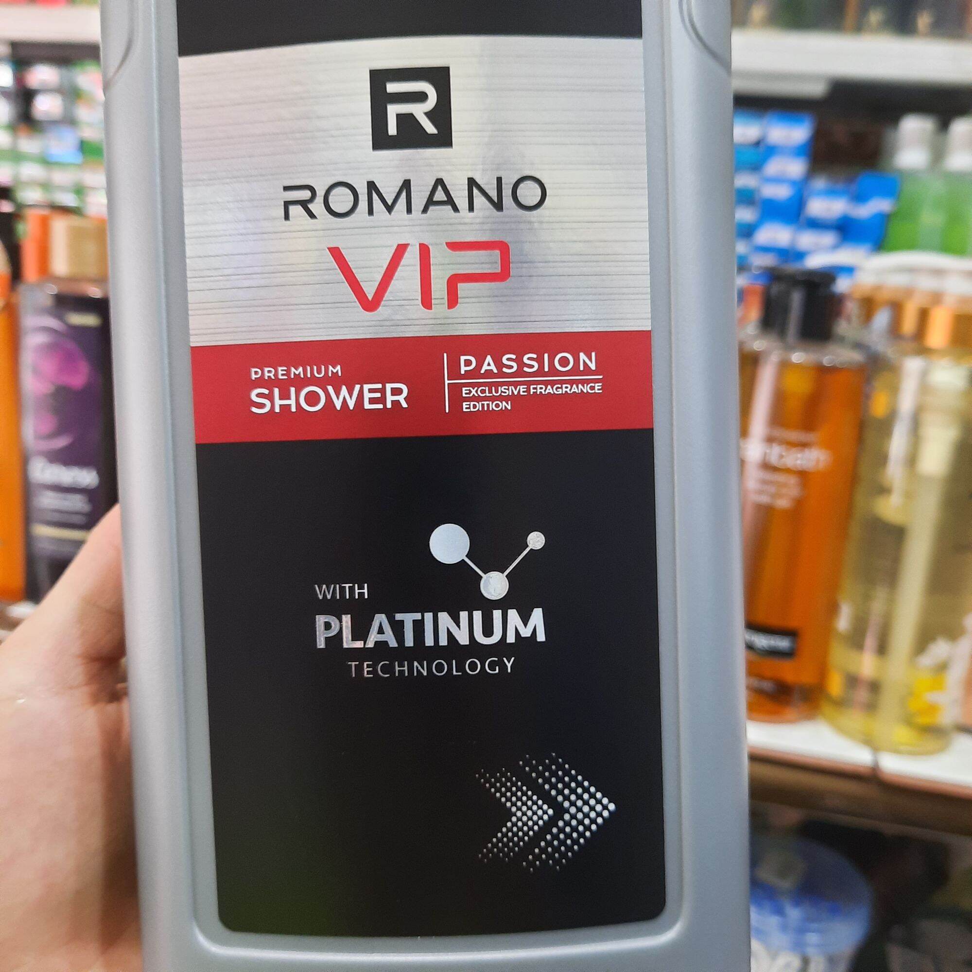 Sữa tắm nước hoa cao cấp Romano VIP 650g