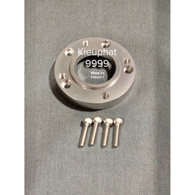 Thớt nhôm dĩa 5 lõm lên 4 lỗ phẳng