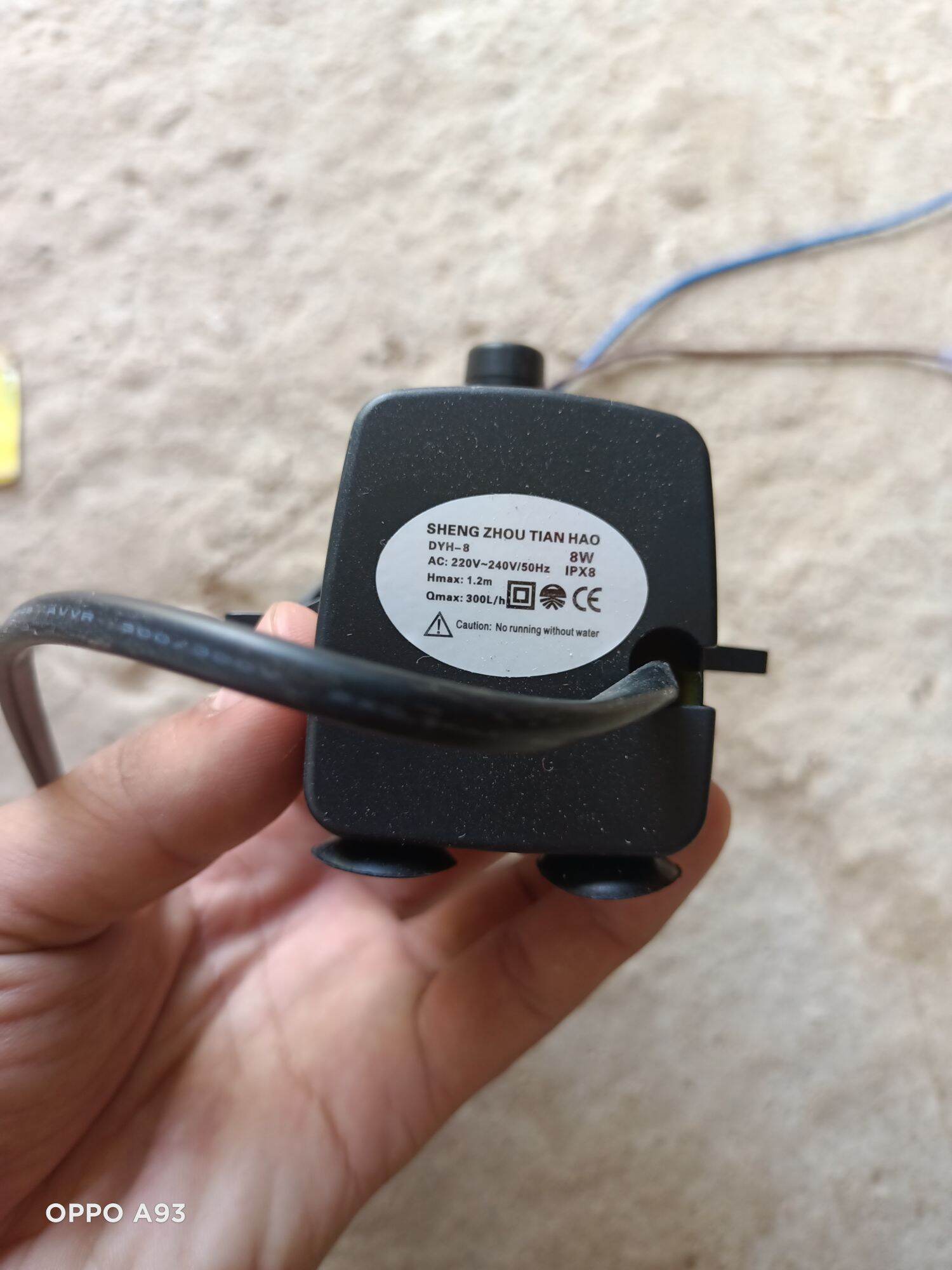 Máy bơm hồ cá  8W ,Bơm chìm mini 8W - 220V quạt điều hoà hơi nước - bể cá thủy cảnh , hòn non bộ , thác nước...,