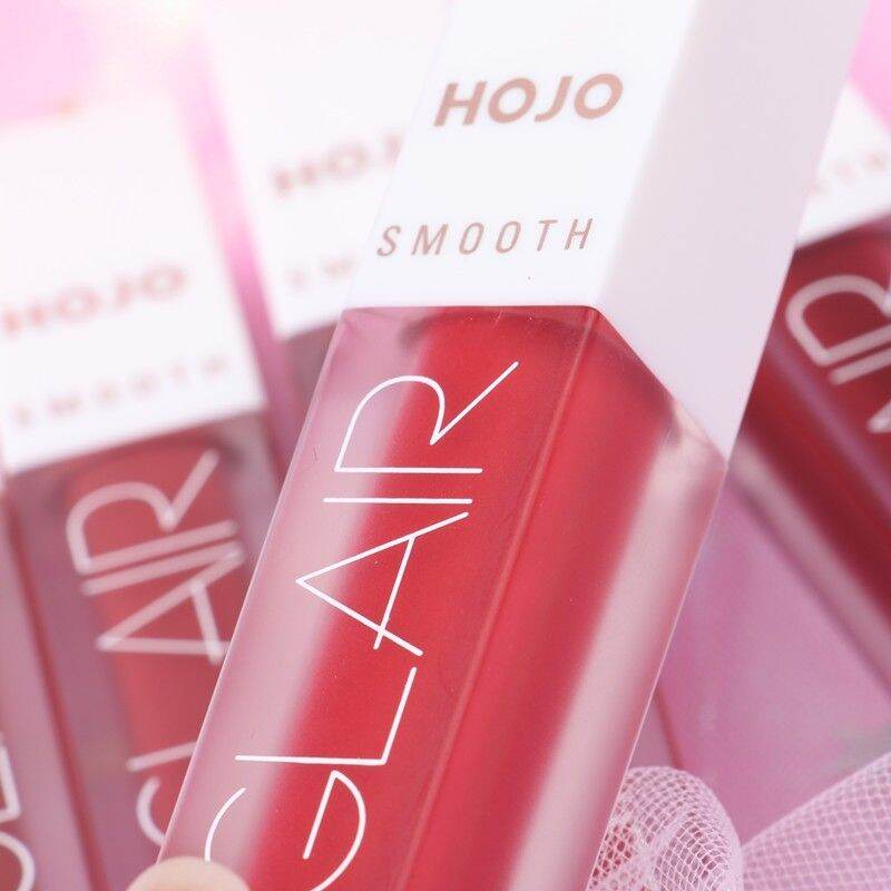 Son kem lì màu đỏ nâu HOJO Smooth Lip Glair