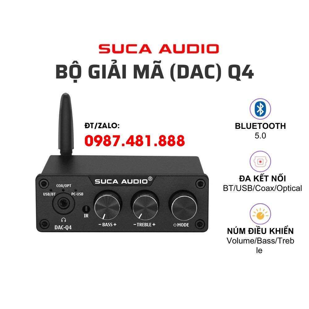 BỘ GIẢI MÃ ÂM THANH SUCA DAC Q4 - Hàng Chính Hãng năm 2024 - Gia Khang Shop
