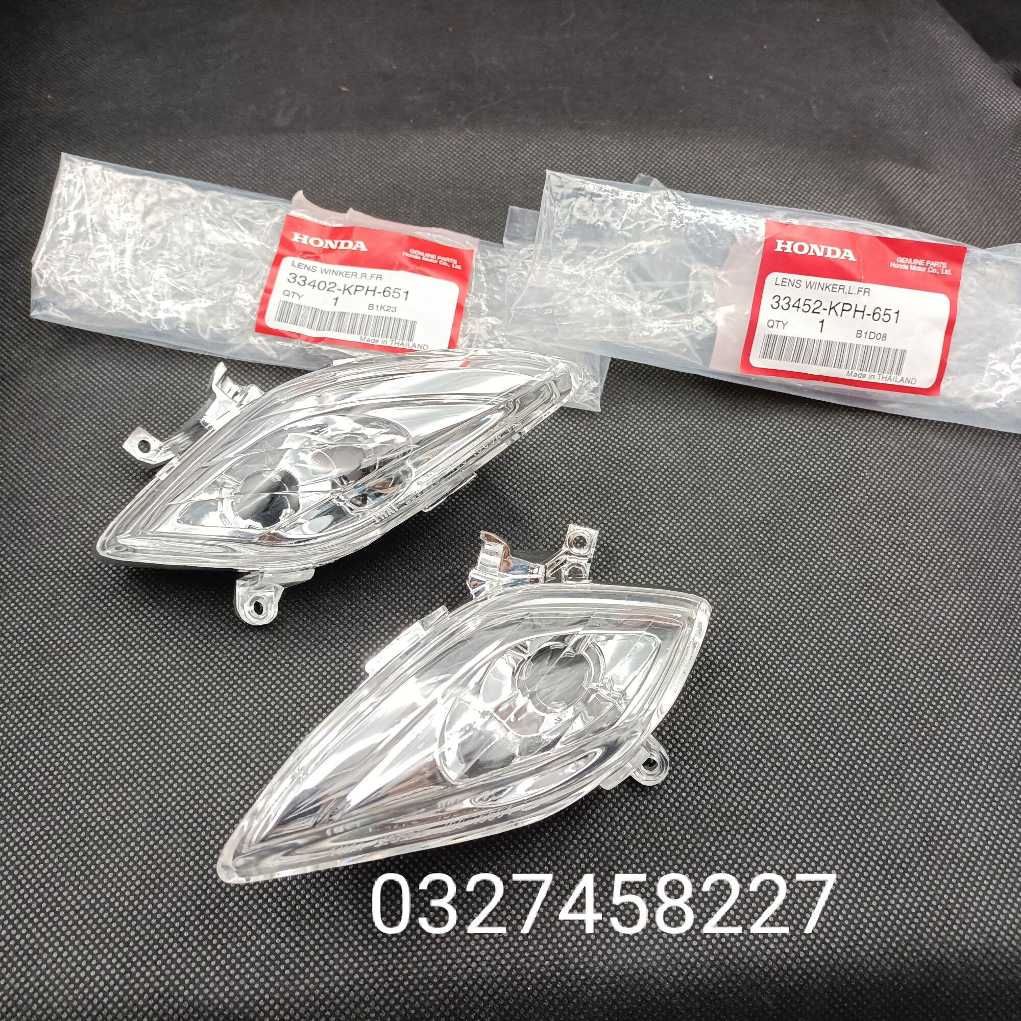 Cặp đèn xi nhan trước xe FUTURE 2 zin honda chính hãng
