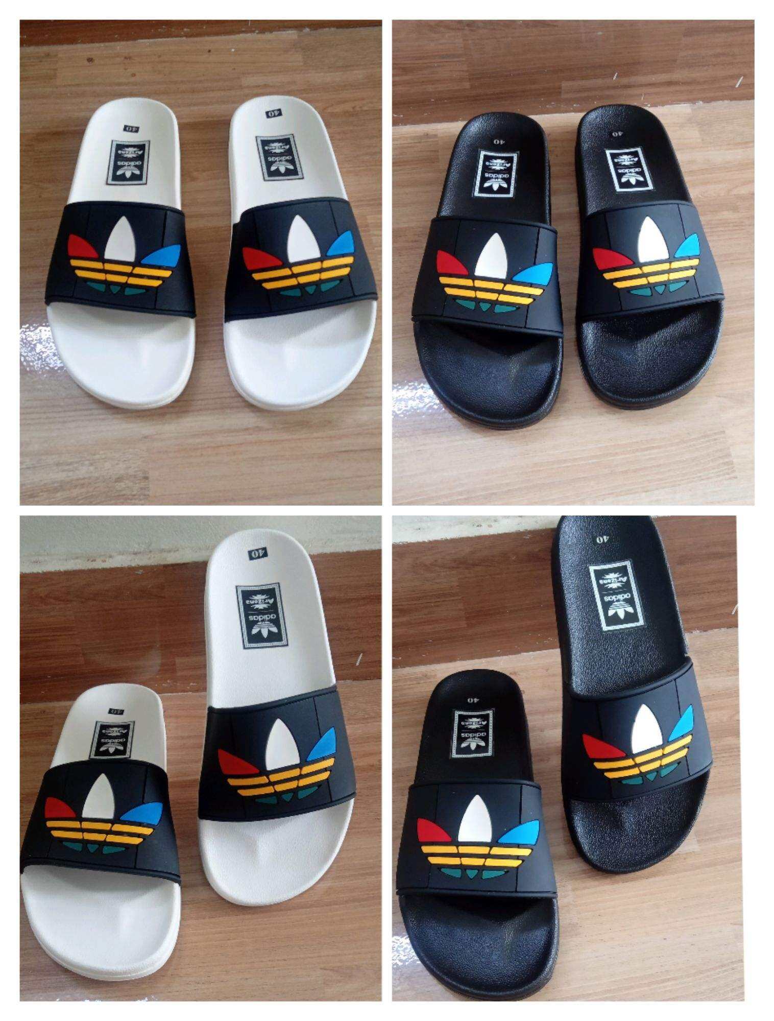 dép quai ngang Adides bánh mì đế liền khối