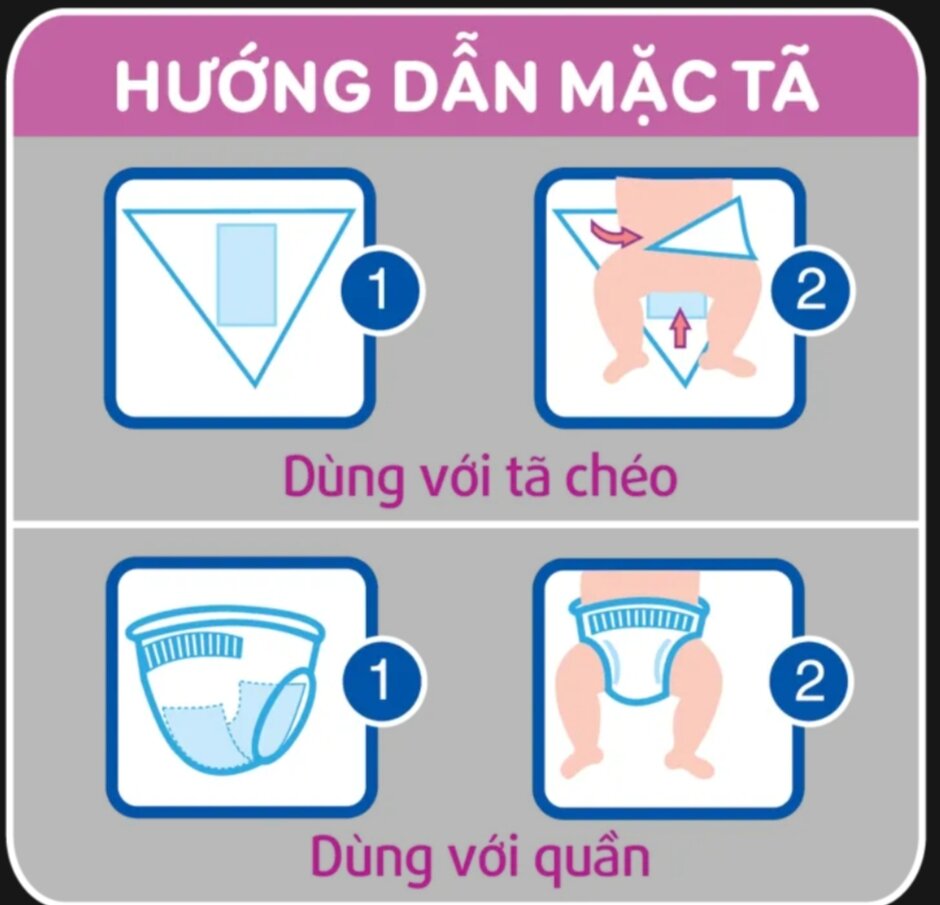 Tả Lót Xơ Sinh NB2.... 40 Miếng