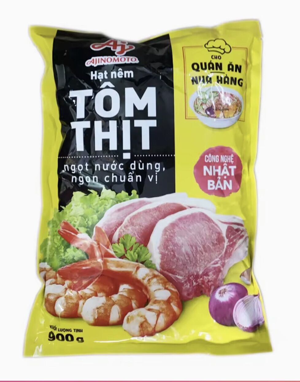 Hạt nêm Ajinomoto Tôm Thịt 900g