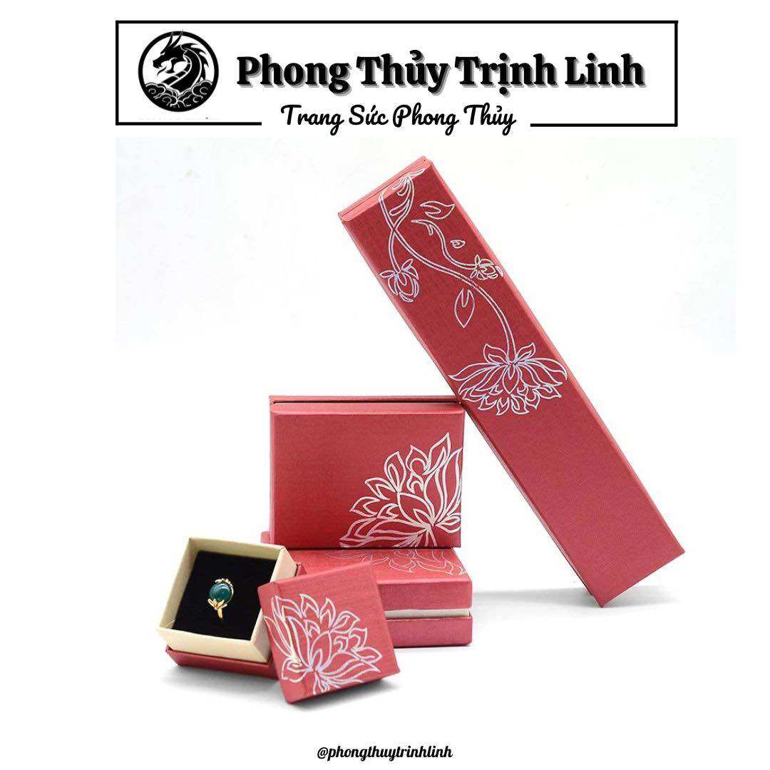 Hộp đựng trang sức hoa sen sang trọng