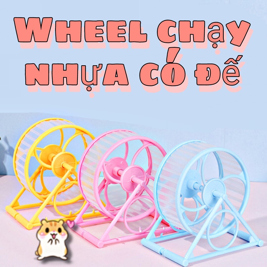 Vòng chạy nhựa cho Hamster - Wheel nhựa