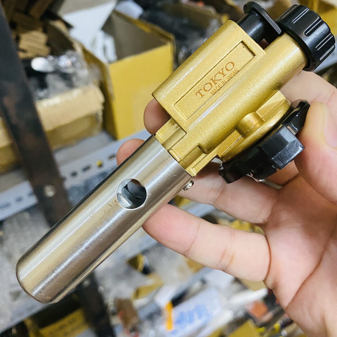 Khò Gas Nhật Đánh Lửa Tự Động Cao Cấp