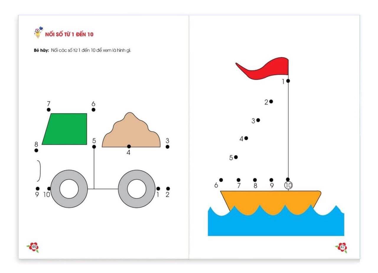 SÁCH - Toán tư duy cho bé 4-6 tuổi