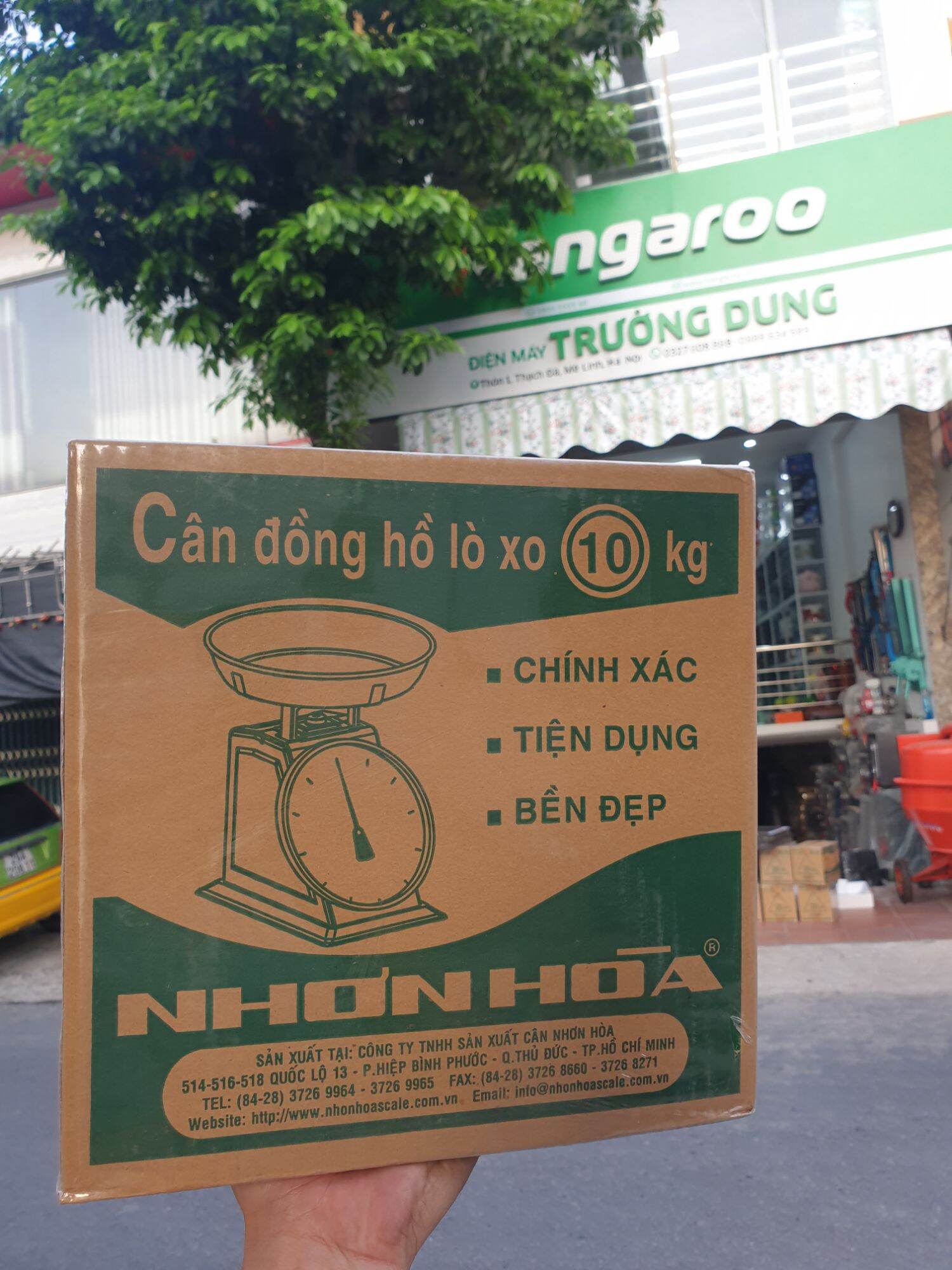 Cân đồng hồ 20kg nhơn hoà