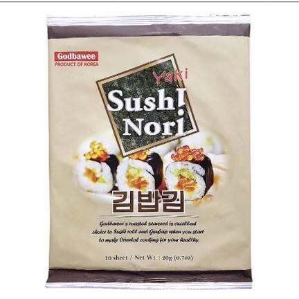 Rong biển cuộn cơm sushi Nori 10 lá