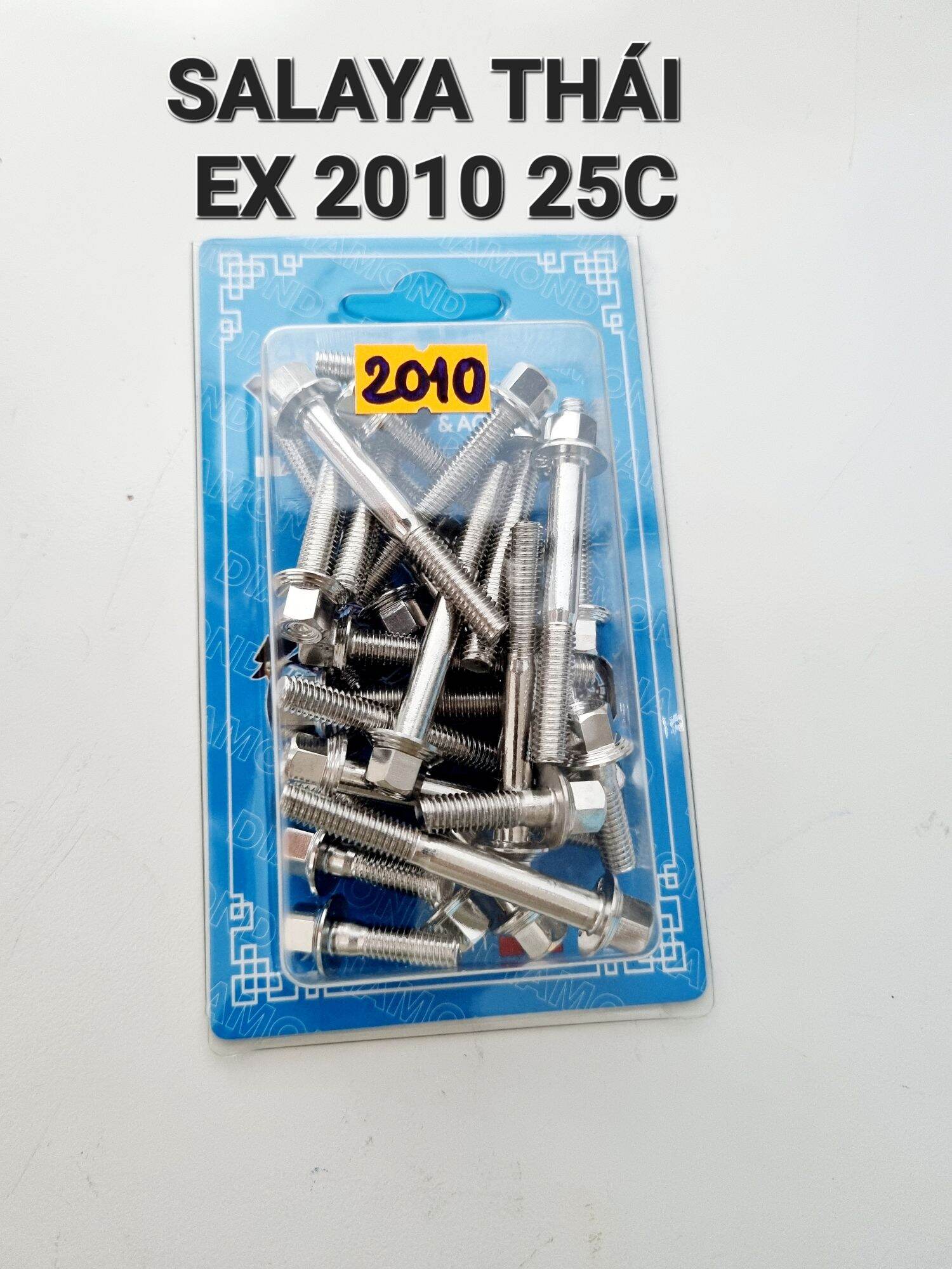 Bộ ốc máy ex 2010 thái 25 con tặng long đền đỏ