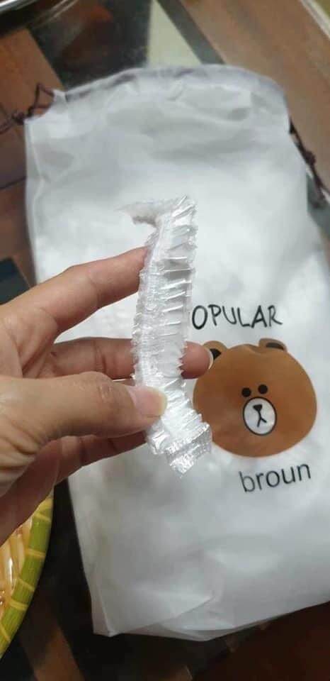 Túi 100 cái MÀNG BỌC THỰC PHẨM TÚI GẤU