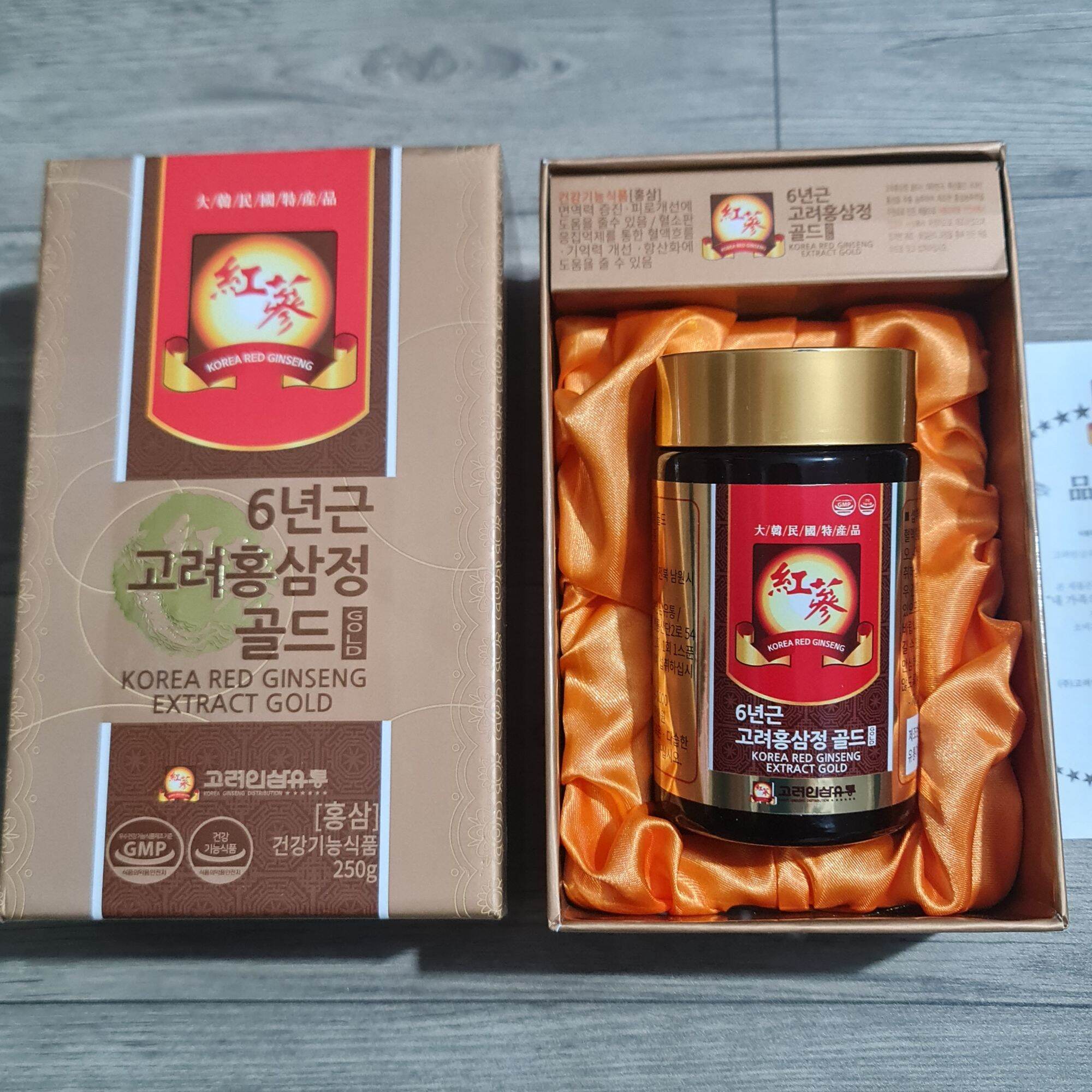 Cao Hồng Sâm Hàn Quốc Korean Red Ginseng Extract Gold 250g