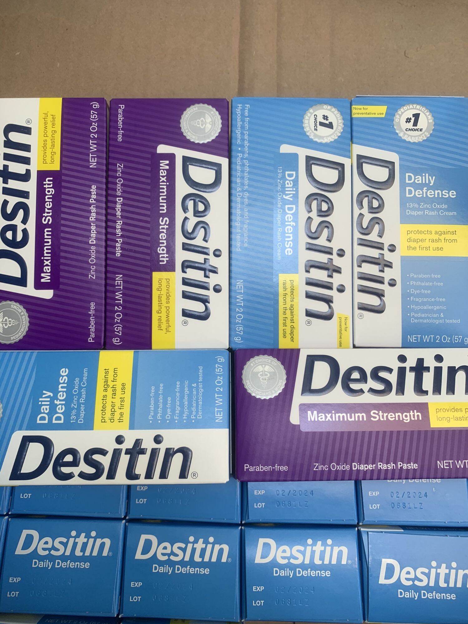 KEM HĂM DESITIN XANH TÍM 57Gram