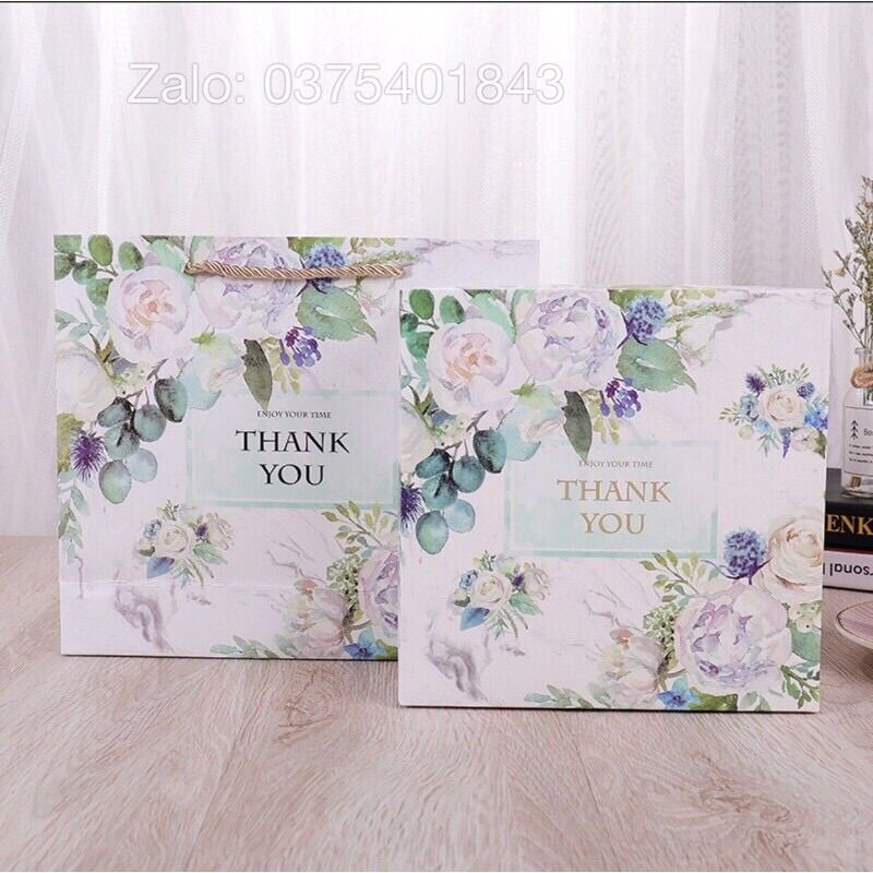 Combo túi đựng quà và hộp đựng quà cỡ lớn