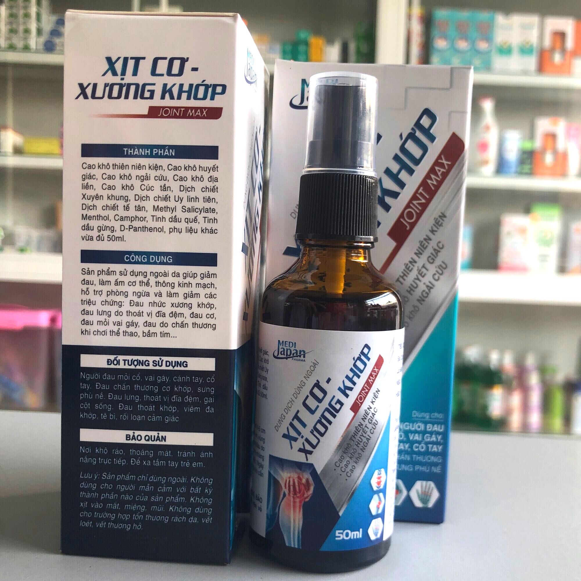 Xịt cơ - xương khớp Joint max