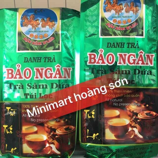 Trà sâm dứa túi lọc Bảo Ngân