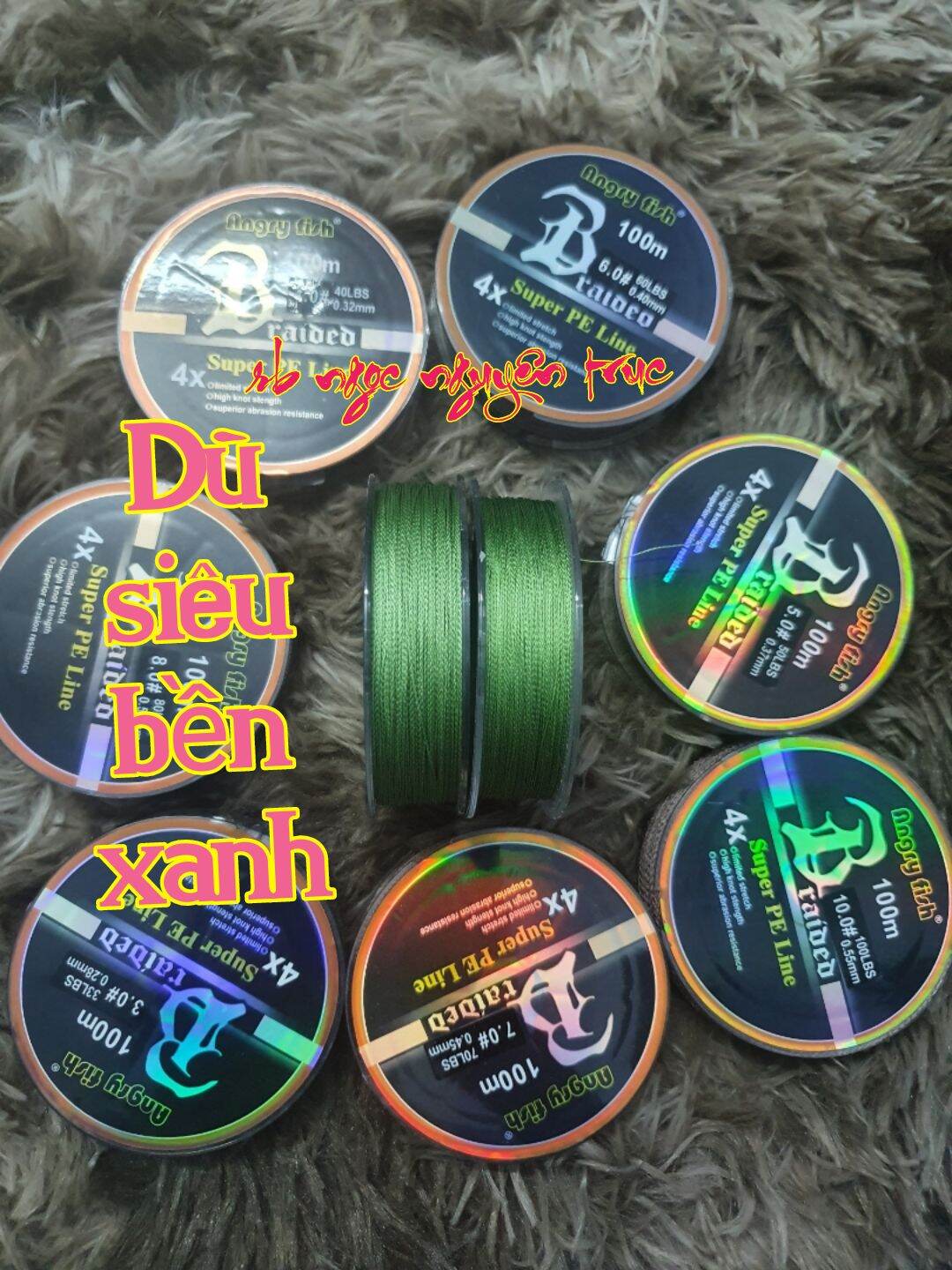 Dù siêu bền màu xanh