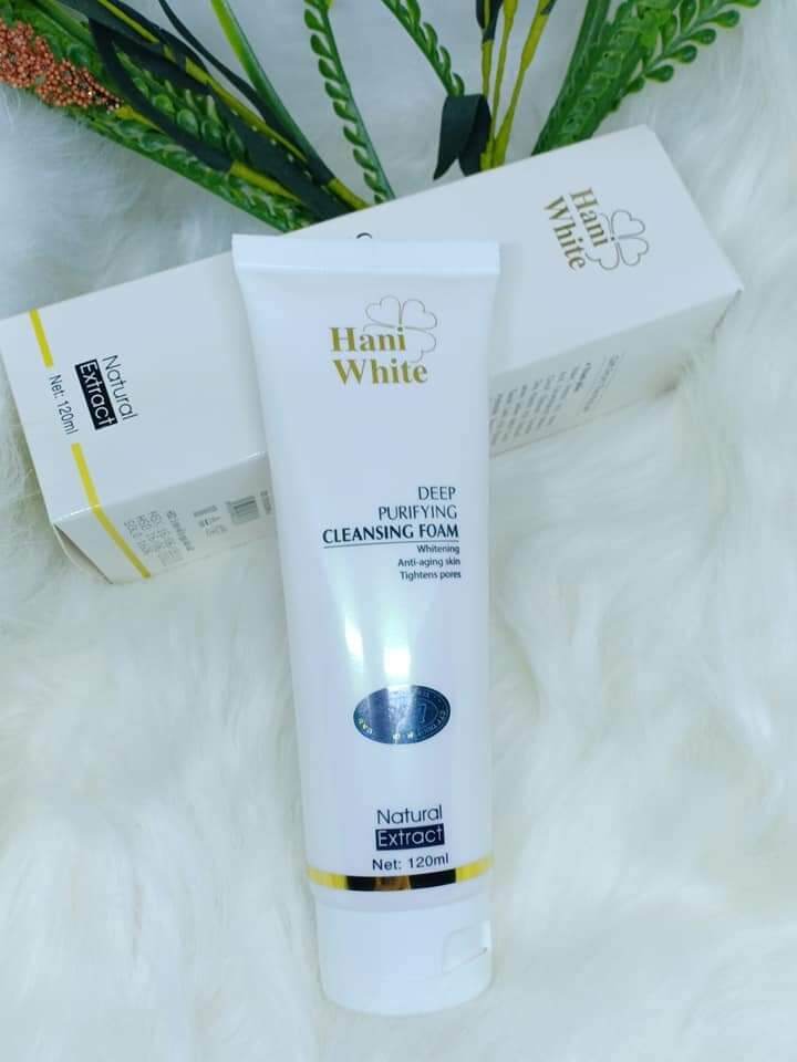 Sữa rửa mặt hani white h12