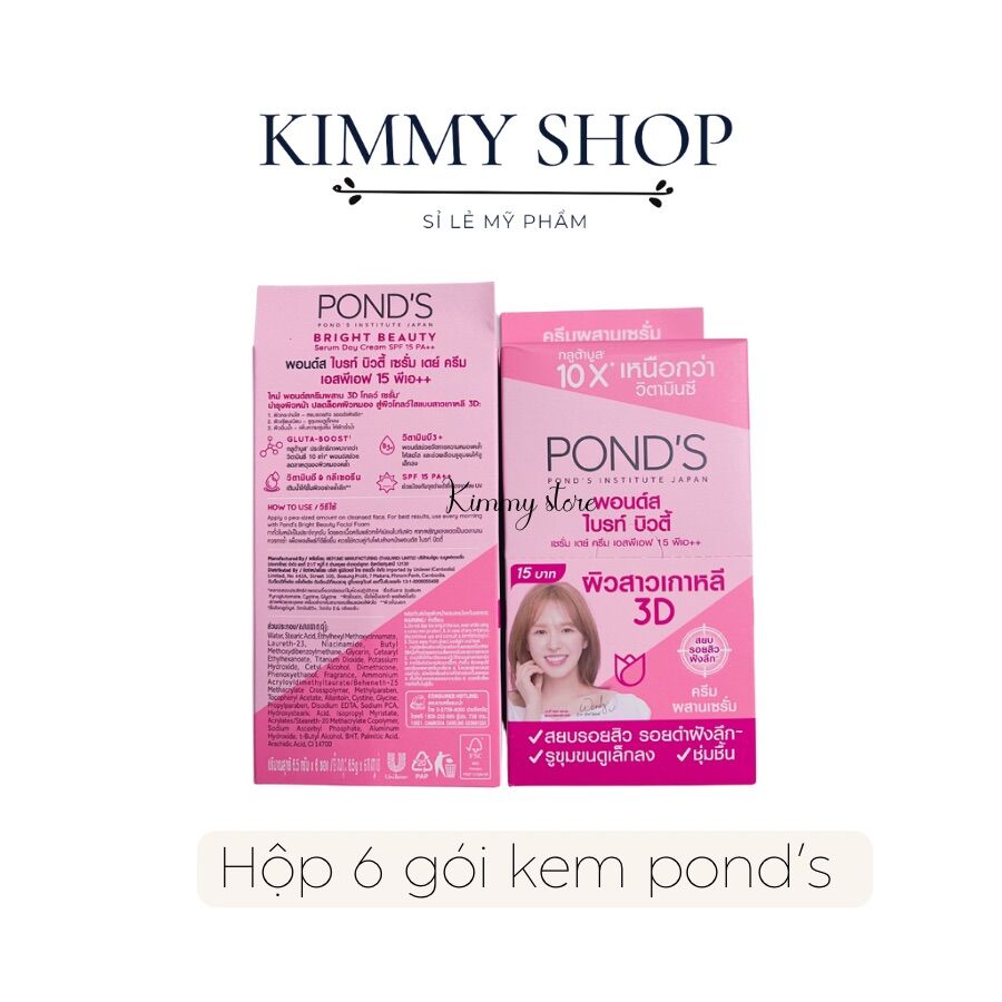 Lẻ 1 gói kem pond’s thái
