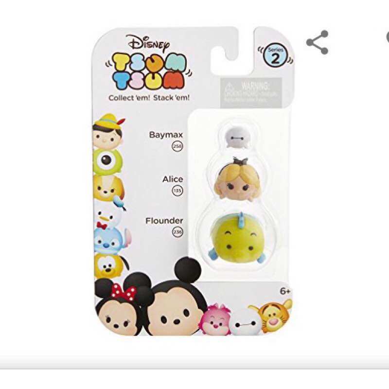 Vỉ đồ chơi Tsum Tsum 3 con hàng Usa