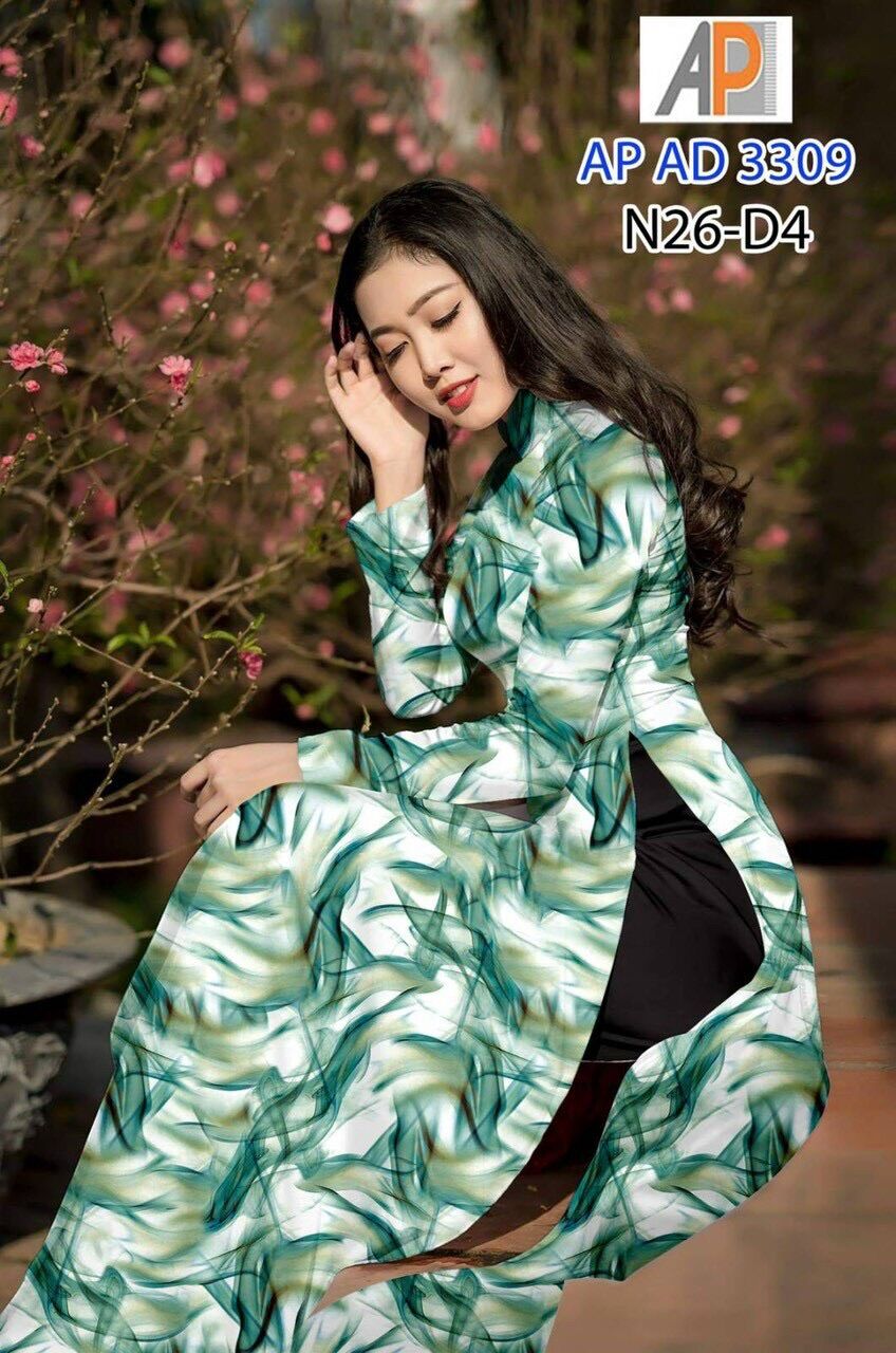 [HCM]Vải áo dài in hoa văn