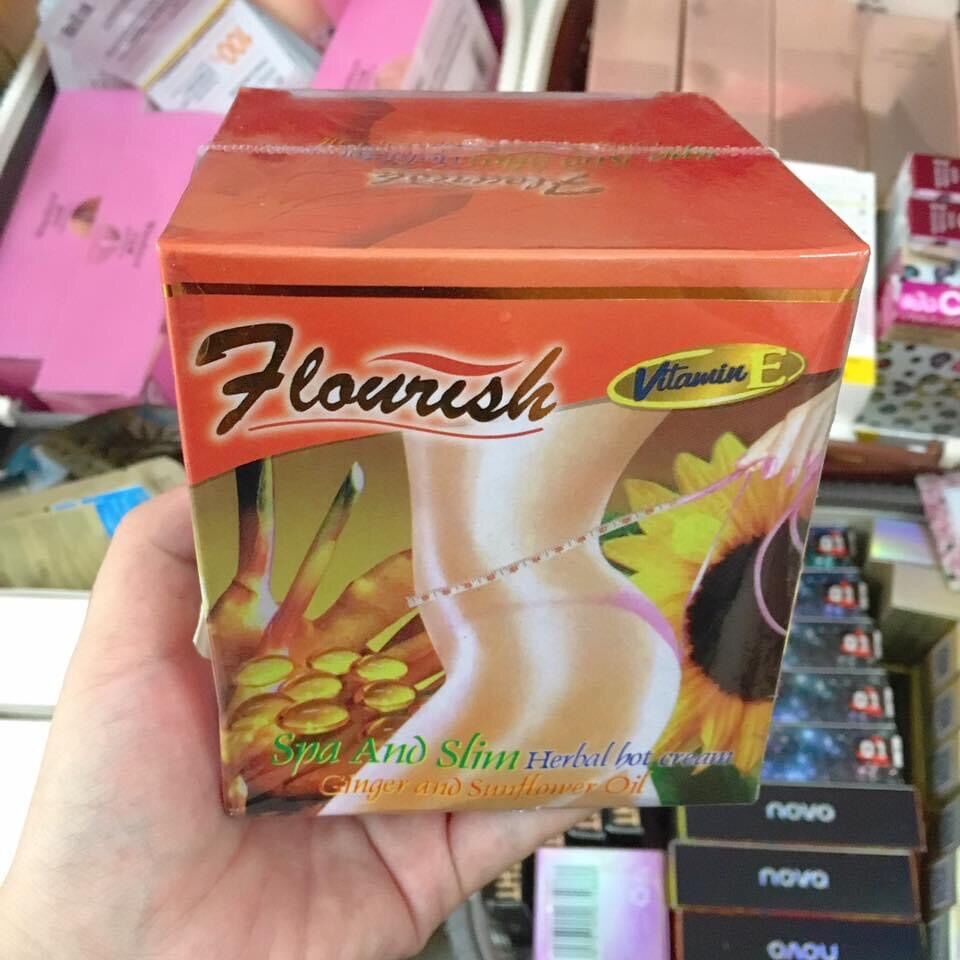 kem tan mỡ gừng ớt thái lan flourish