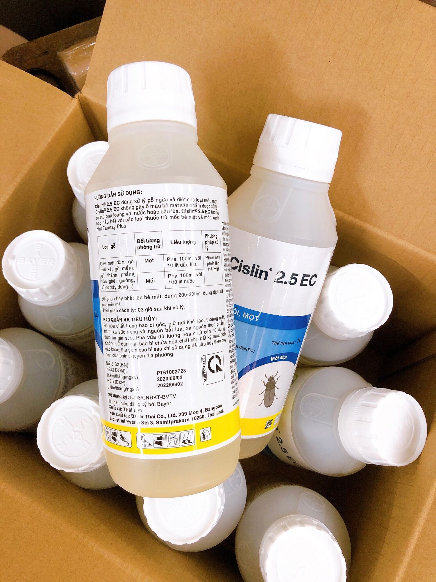 Chế phẩm phòng, diệt mối - mọt CISLIN 2.5EC (1000ml)