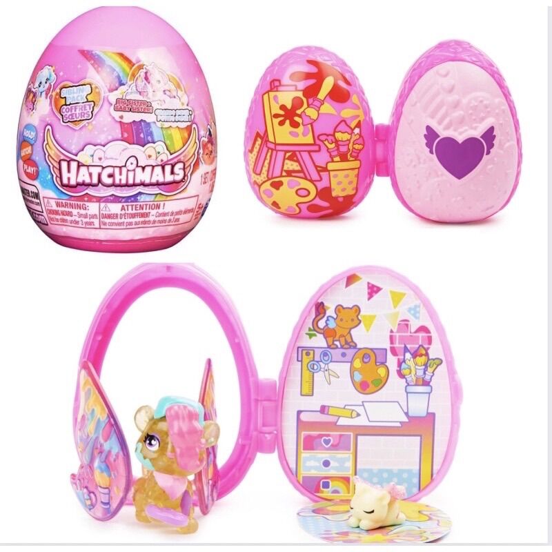 Trứng hatchimals Rainbow Cation Big Size