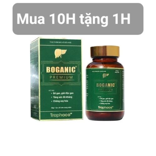 [HCM] BOGANIC PREMIUM BỔ GAN CAO CẤP - MUA 10H TẶNG 1H CÙNG LOẠI