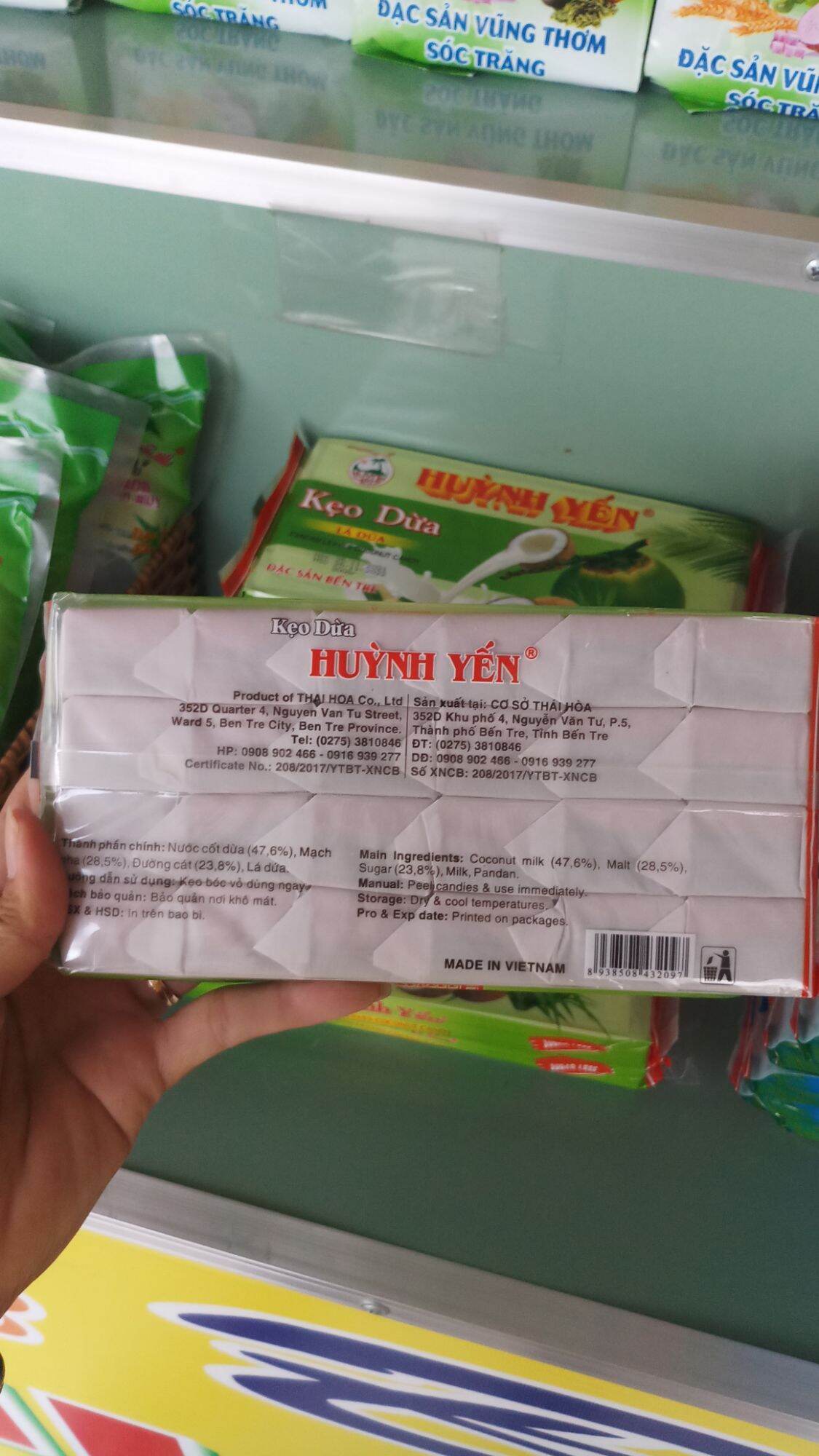 KẸO DỪA BẾN TRE HUỲNH YẾN 35K
