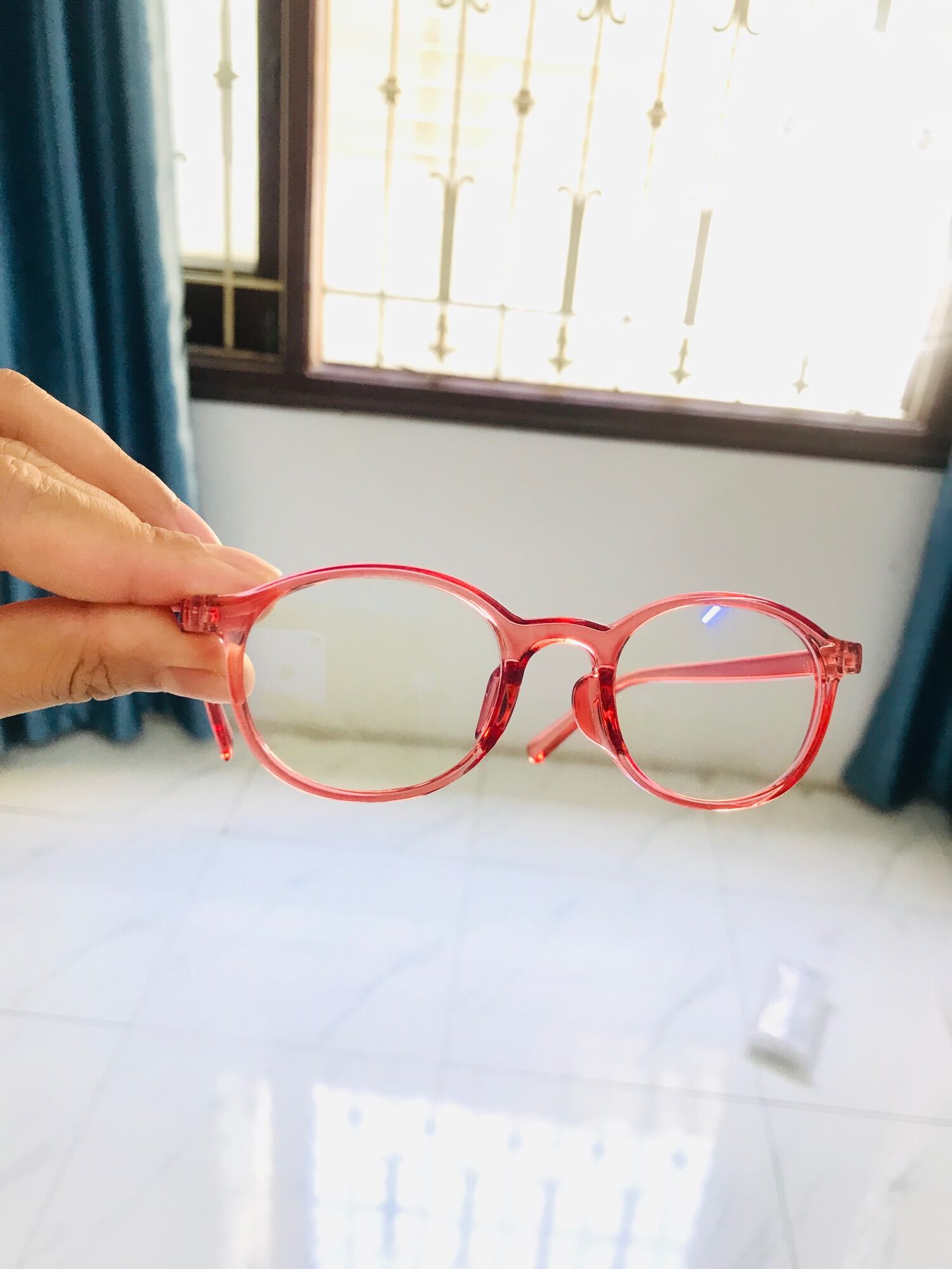[Sẵn, Hàng Nhật] Kính chống ánh sáng xanh Daiso Nhật
