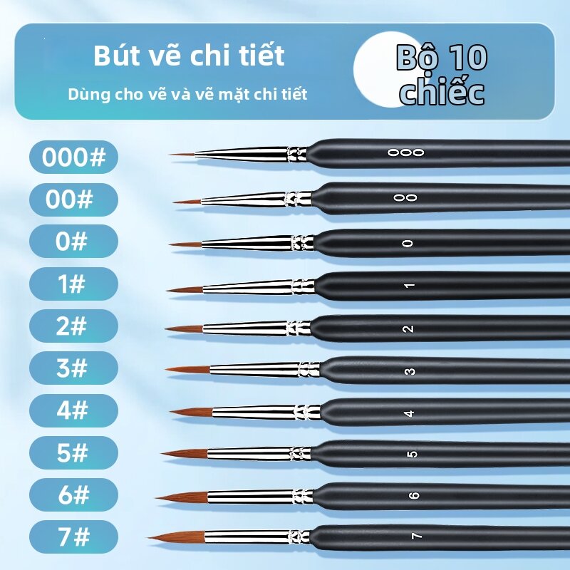 Touch Mark | Bộ Cọ Nước Mềm Dành Cho Tóc