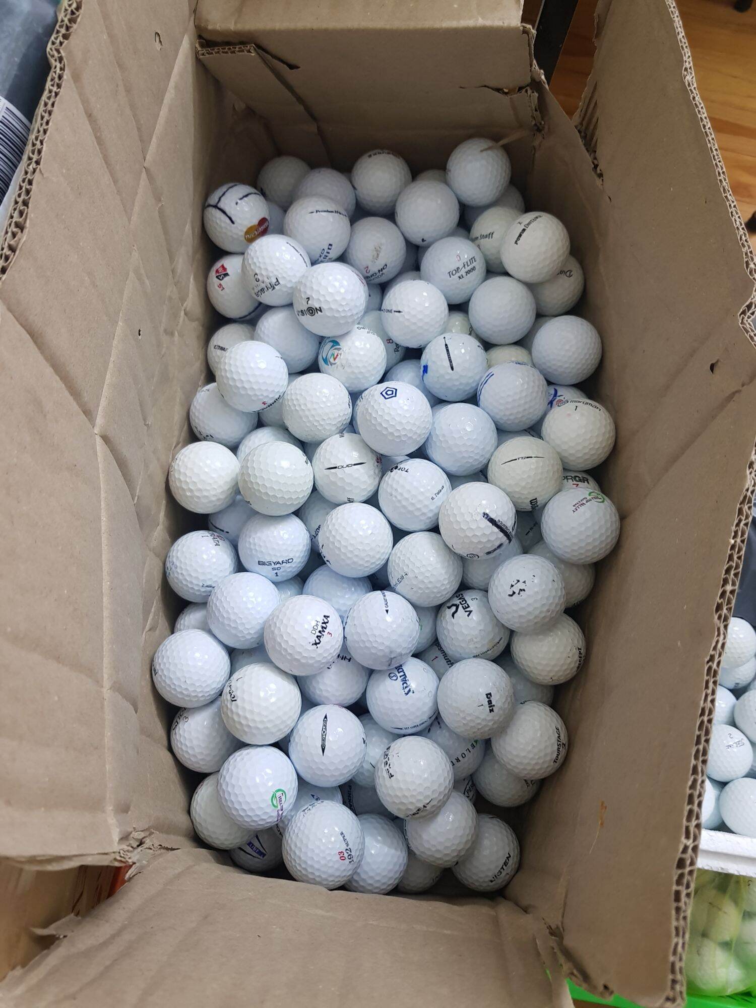 Bóng Golf Cũ Tổng Hợp Set 20 Quả