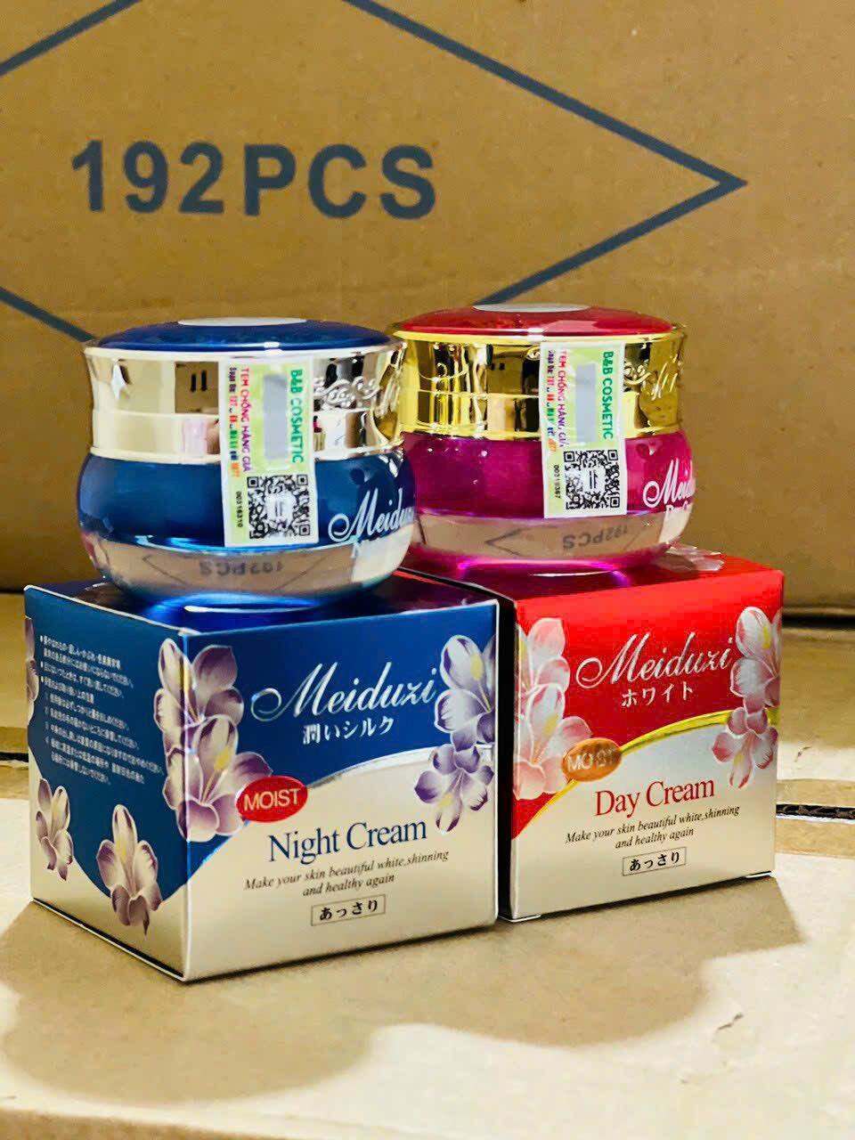 Combo Kem Meidu dưỡng da Nhật Bản ( Ban ngày và ban Đêm )