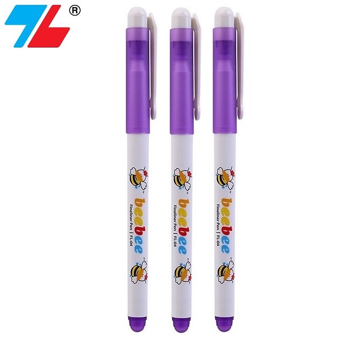 Bút lông kim Bee Bee Thiên Long FL-04 (Màu tím)