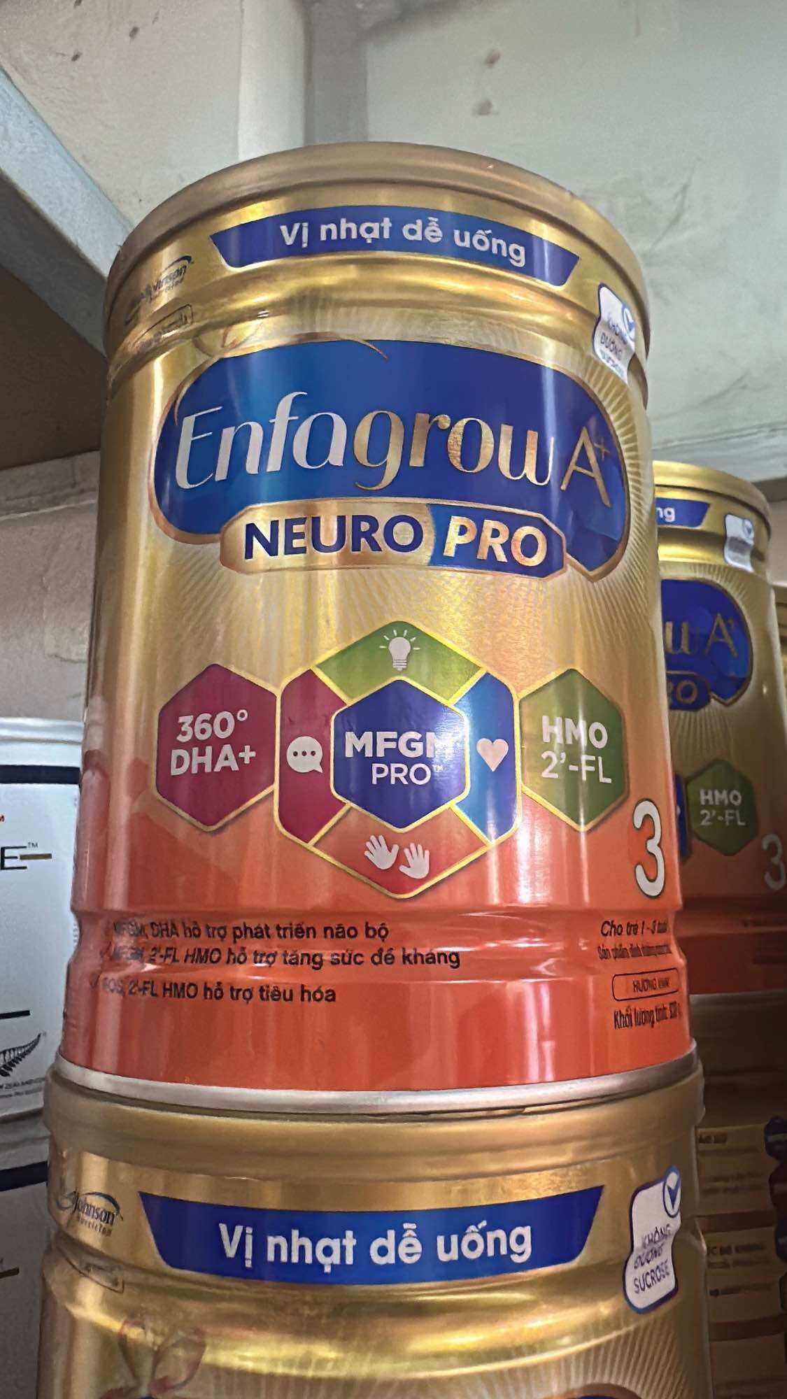 [Mẫu Mới]  Sữa Enfagrow A+ 3, DHA+ Và MFGM 830g