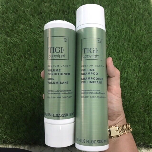 Dầu gội xã tăng phồng tigi copyright custom care volume 300ml 250ml