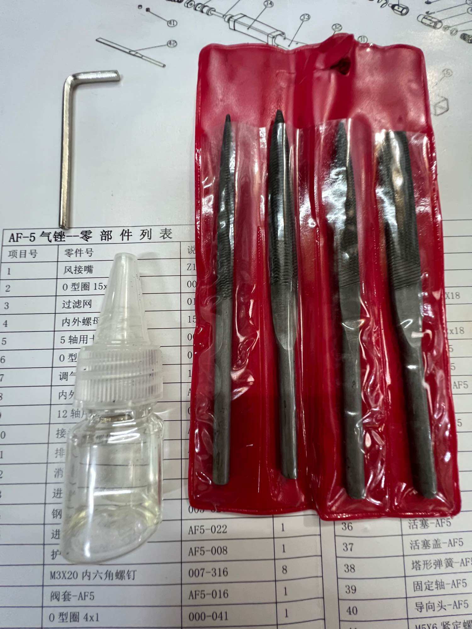 [Dũa Hơi] MÁY DŨA dùng khí AF5 [Hàng Chính Hãng]